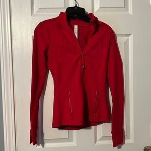 Lululemon jacket, red, size 2